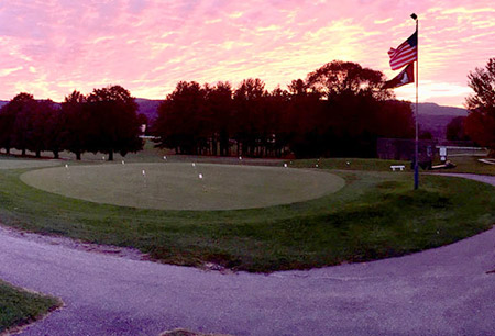 Proctor Pittsford Practice Putting Green